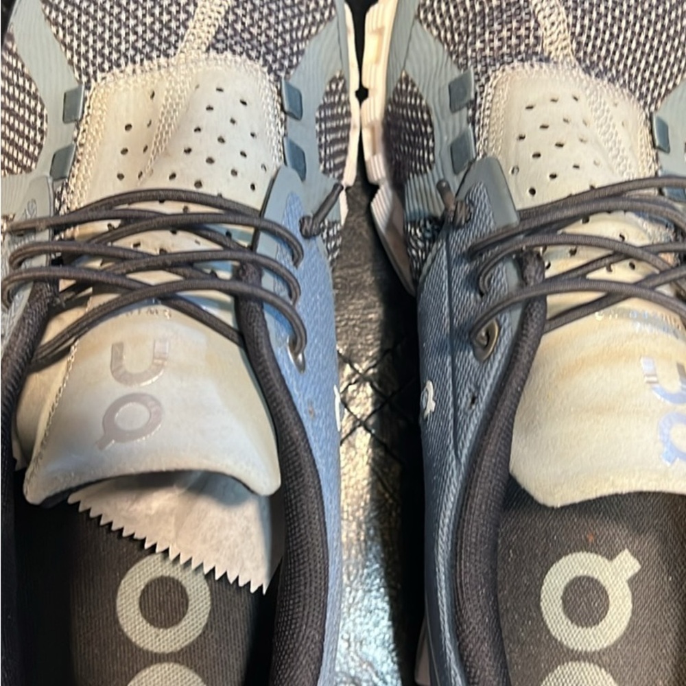 On Running woman’s Blue and Gray Athletic Shoes